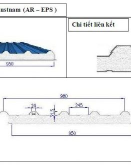 Panel EPS mái của Austnam